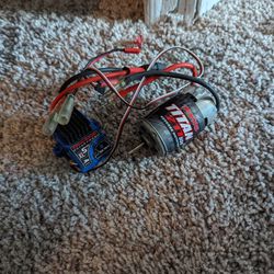 Titan 21t Brushed Motor And Xl5 Esc 2-3s Capable