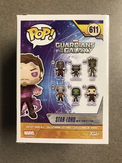 Guardians of the Galaxy - Star Lord with Power Stone - POP! MARVEL