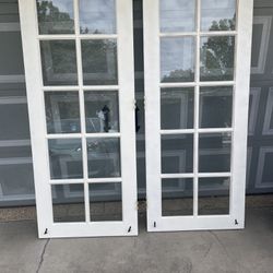 French Doors With Frame