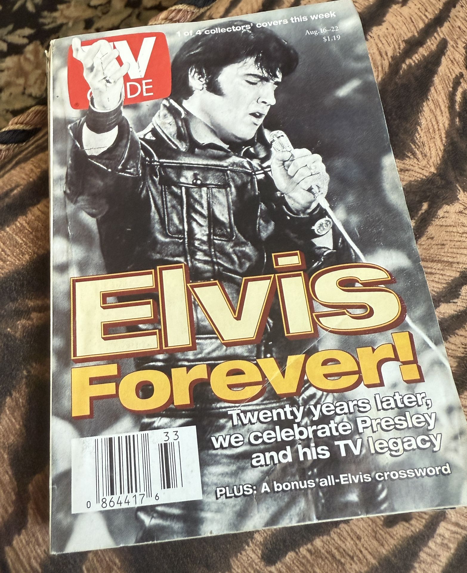 Two Elvis TV guides $20.00 Each