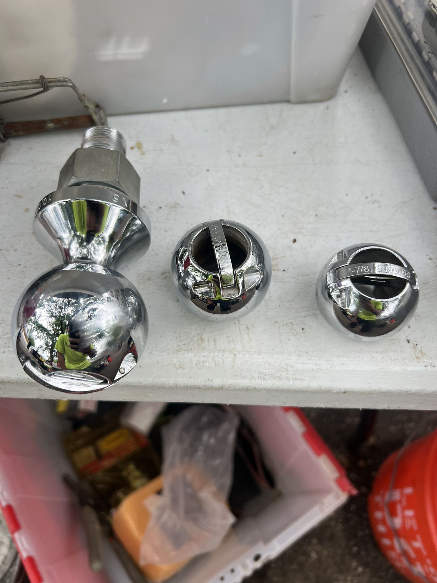 1-7/8, 2 and 2-5/16-Inch Chrome Steel Switch Ball Set, Up to 8,000 lbs. GTW