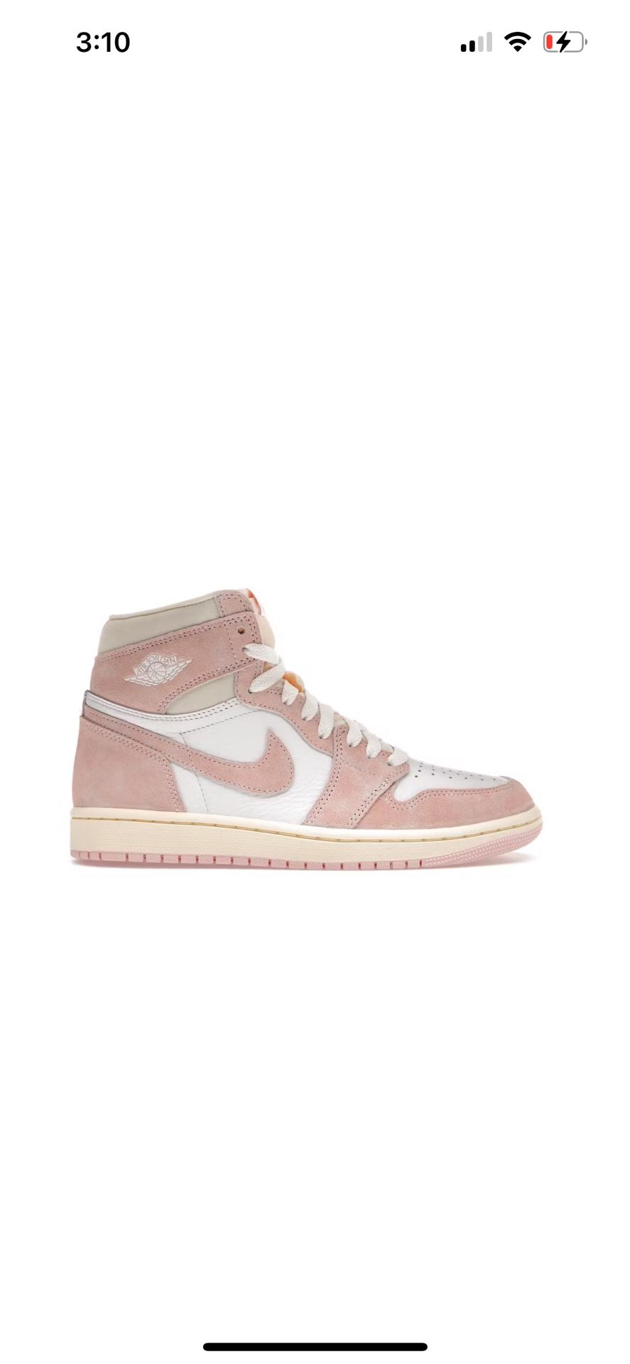 Washed Pink Air Jordan Retro Rosa Jordan Retro High OG Washed Pink