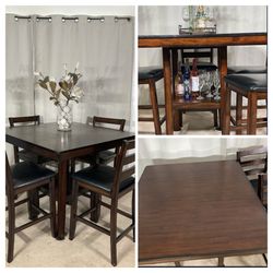 High Multi-Function Table & 4 Chairs 