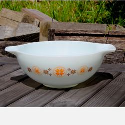 VIntage Pyrex Town and country Nesting Cinderella Bowl 444 (8 Qt)