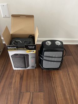 2 Space Heaters – Selanto (NEW) + Lasko (Like New)