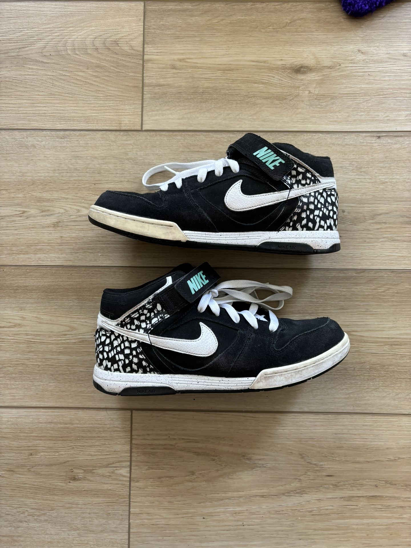 Nike Air Twilight Mid Black/Mint Blue