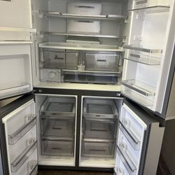 Whirlpool french door stainless steel refrigerators 