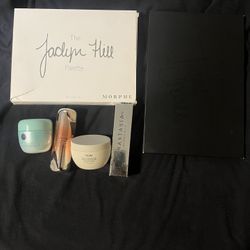 eye shadow pallets , fondation , face mask, and more makeup