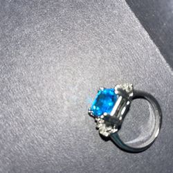 Aquamarine Ring