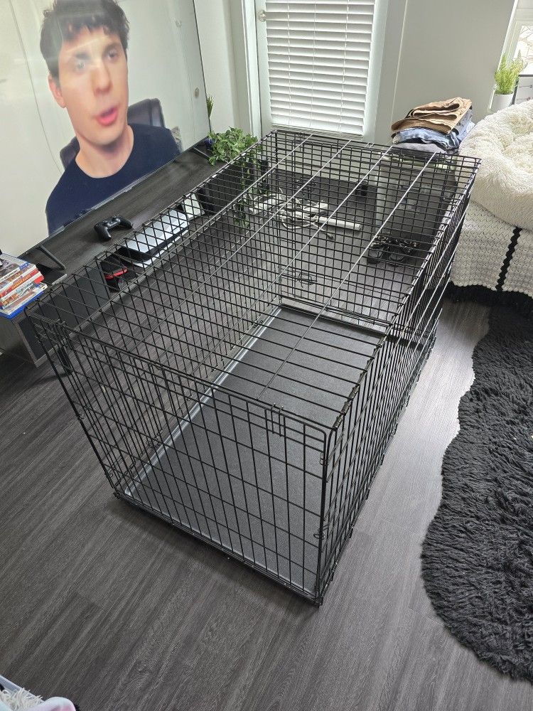 2 Latch Dog Cage
