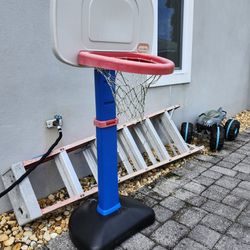 Toy Bundle  Little Tikes Basketball Pole Rocking Horse 