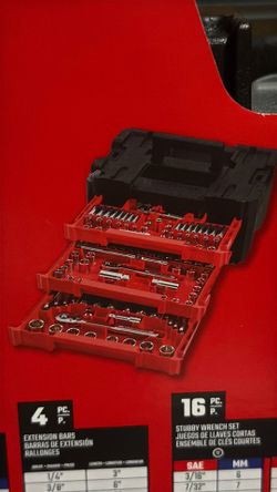 262 pc Socket Set (Red Craftsman)