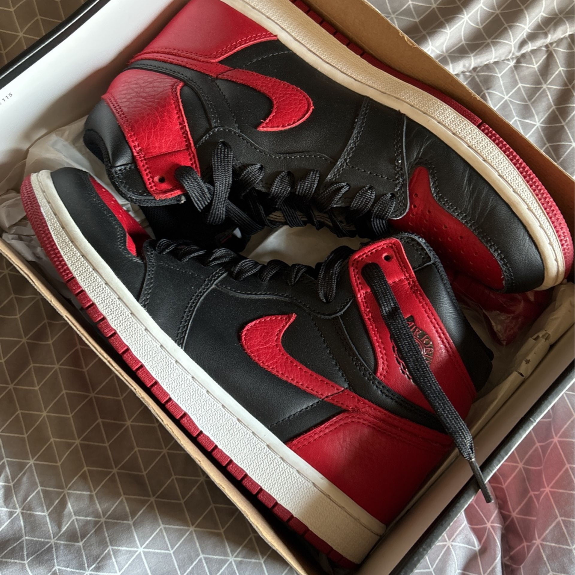 JORDAN 1 Banned 2016 breaded 