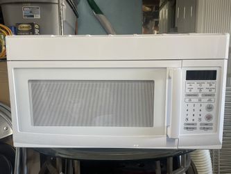 White Microwave