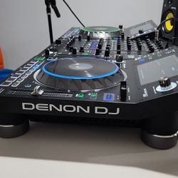 Professional Grade Dj Equipment Denon Mixer (X1800 Prime) And Cdjs (Sc5000 Prime)