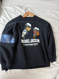 BAPE x Michael Jackson Baby Milo Crewneck
