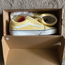 Vans Old Skool Size 8 Men’s Yellow