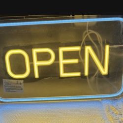 Open Signs for Business, LED Neon Open Sign, 16"x 9"