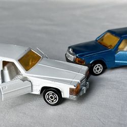 MAJORETTE 1990’s Lot 2 Limos Limousines No. 39 & No. 326 