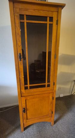 Large Wood Cabinet