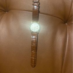 Leather Watch 