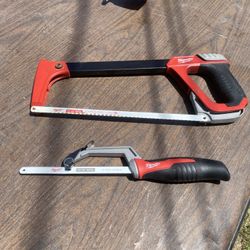 Milwaukee Compact Hack Sawz 2 Saws