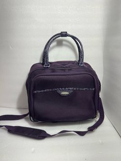 Samsonite Purple Rolling Laptop Bag