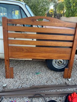 Broyhill Oak Headboard