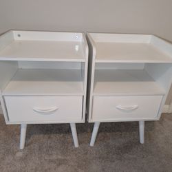 White Nightstands