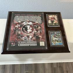 FSU Greats Plaque 