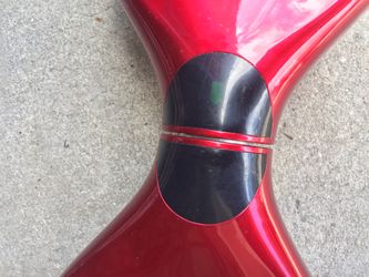 Red hover board