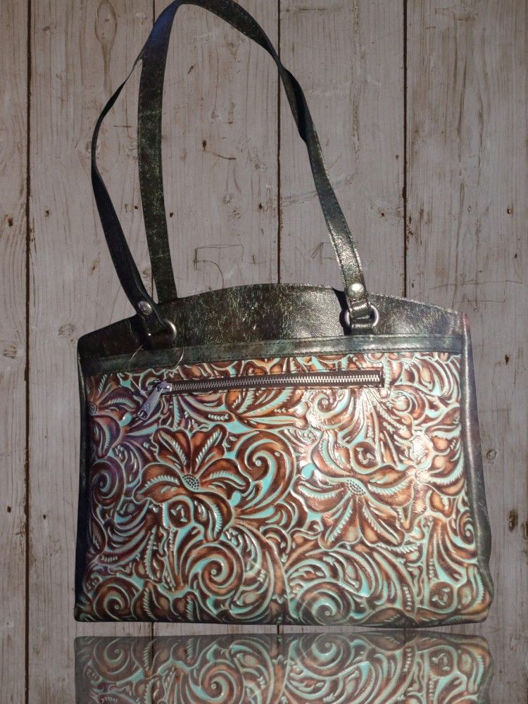 Patricia Nash Poppy Tote And Cauchy Wallet