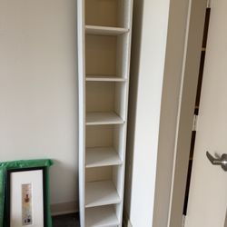 Free White Bookshelf 