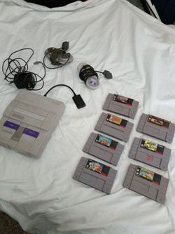 Original super Nintendo 7 games