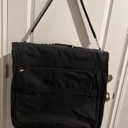 Travel Garment Bag - Suit Hanger, Multiple Packets, Foldable