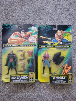 Set Of 2 Batman Forever Figures