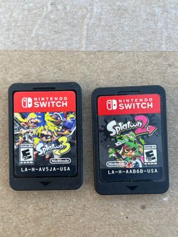 Nintendo switch Splatoon 2 & 3