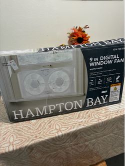 Hampton bay 9 inch window fan