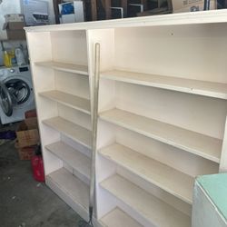 2 Large Book Shelves