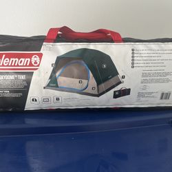 Coleman 4 Person Skydome Camping, Hiking , Backpacking Tent