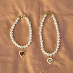 Pearl Dog Collars