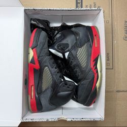WORN JORDAN 5 "SATIN BRED" - Used/Worn Size 9.5