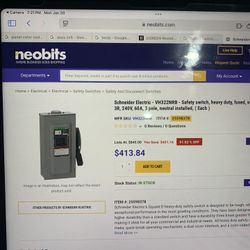 Scuerd D VisiPact Disconnects 