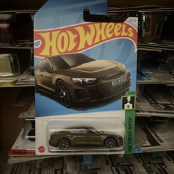 Hot Wheels 2024 HW Green Speed 4/10 Audi RS E-Tron GT 36/250 Green