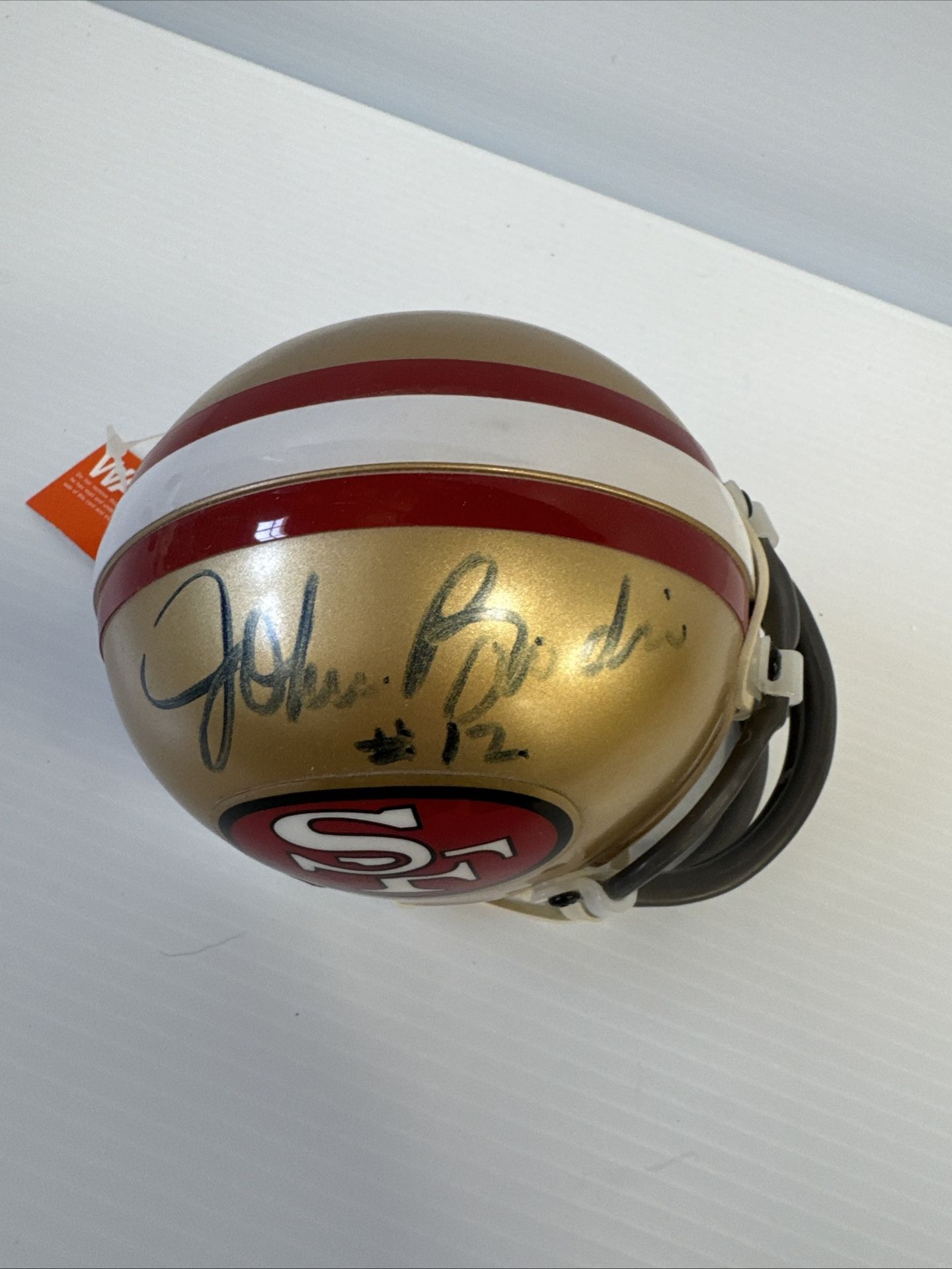 Signed Mini 49er Helmet John Brodie
