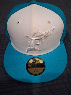7 3/4 Florida Marlins New Era 59Fifty Fitted Hat $25