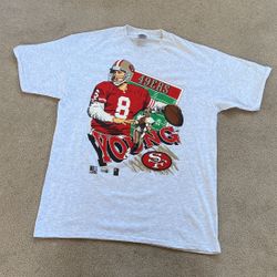 Vintage 1995 Icebox Sportswear Steve Young 49ers Shirt