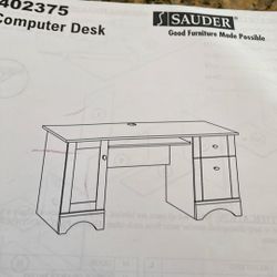 Sauder Computer Desk