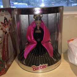 Rare 1998 Holiday Barbie (10th Anniversary) 