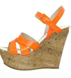 Casadei Women's 1195 Wedge Sandal Size 7